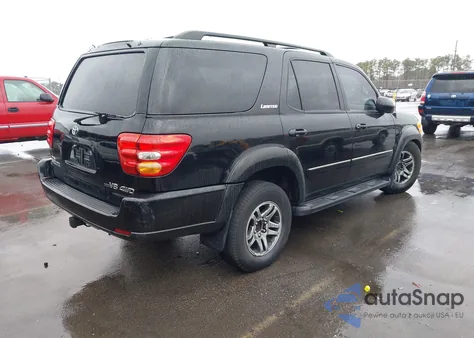 2003 Toyota Sequoia Limited V8 z USA, uszkodzony, nr VIN 5TDBT48A13S141973